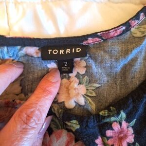Torrid Floral Shirt